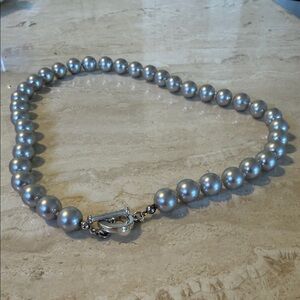 Carolee Silver-Tone Pearl Necklace